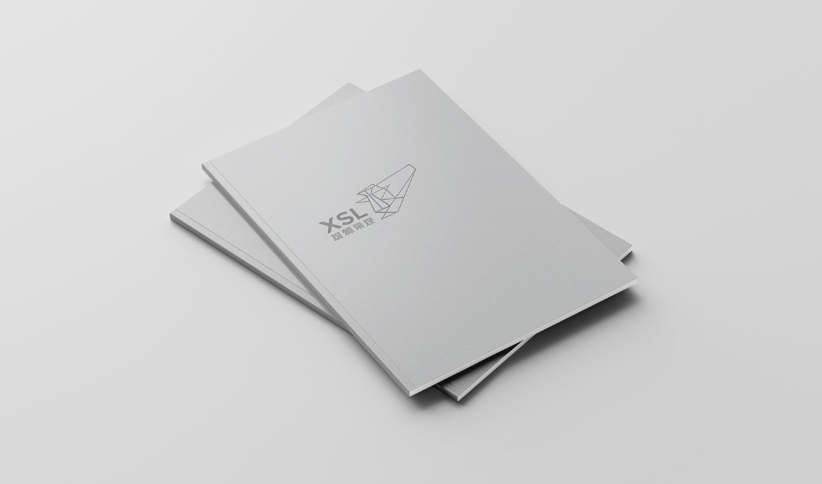 雄獅景觀畫冊設計,雄獅景觀標志設計,雄獅景觀品牌形象設計,雄獅景觀LOGO設計