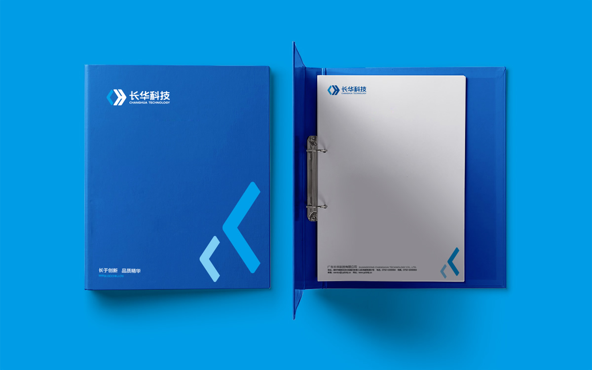 長華科技VI設計,長華科技標志設計,長華科技品牌形象設計,長華科技商標設計