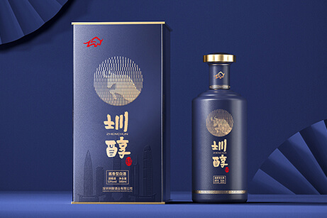 圳醇品牌全案設計,圳醇標志設計,圳醇包裝設計,白酒包裝設計,食品包裝設計